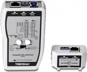 TRENDnet Kabeltester mit Tasche VDV & USB bis zu 300m - TC-NT3 1