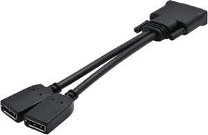 Kabel AMD DMS-59 - DisplayPort x2 0.2m czarny (199-999407) 1