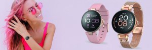 Smartwatch Forever SB-305 Różowe złoto  (ForeVive Petite SB-305 róż-zło) 7