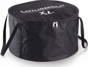 Grill ogrodowy Węglowy XL 40.5 cm x 40.5 cm czerwony + pokrowiec 3