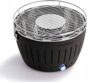 LotusGrill Grill turystyczny Węglowy Mini 26 cm x 26 cm antracyt + pokrowiec 4