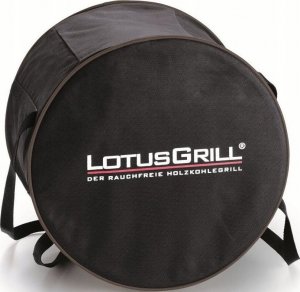 LotusGrill Grill turystyczny Węglowy Mini 26 cm x 26 cm antracyt + pokrowiec 6