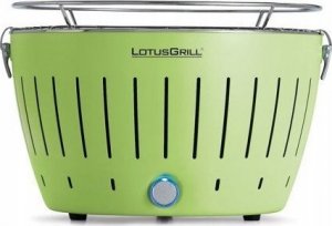 LotusGrill Grill turystyczny Węglowy Mini 26 cm x 26 cm zielony + pokrowiec 3