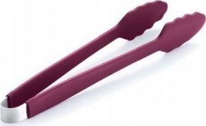 SZCZYPCE KUCHENNE DO GRILLA SILIKONOWE CZERWONE 3