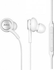 Słuchawki Samsung SŁUCHAWKI DOUSZNE PRZEWODOWE SAMSUNG EO-IG955 AKG SŁUCHAWKOWY ZESTAW JACK 3.5 BOX BIAŁE 2