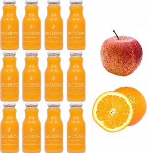 Sadvit 12x sok jabłko pomarańcza naturalny 100% 250ml 1