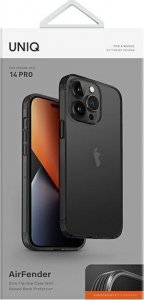 Uniq UNIQ etui Air Fender iPhone 14 Pro 6,1" szary/smoked grey tinted 9