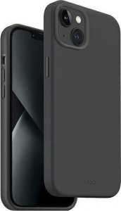 Uniq UNIQ etui Lino Hue do iPhone 14 Plus 6,7" Magclick Charging szary/charcoal grey 1