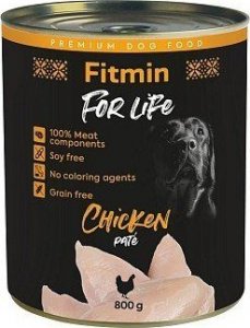 Fitmin  FITMIN For Life dog konserwa chicken 800g 1