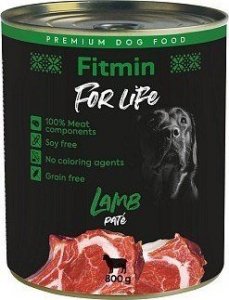 Fitmin  FITMIN For Life dog konserwa lamb 800g 1