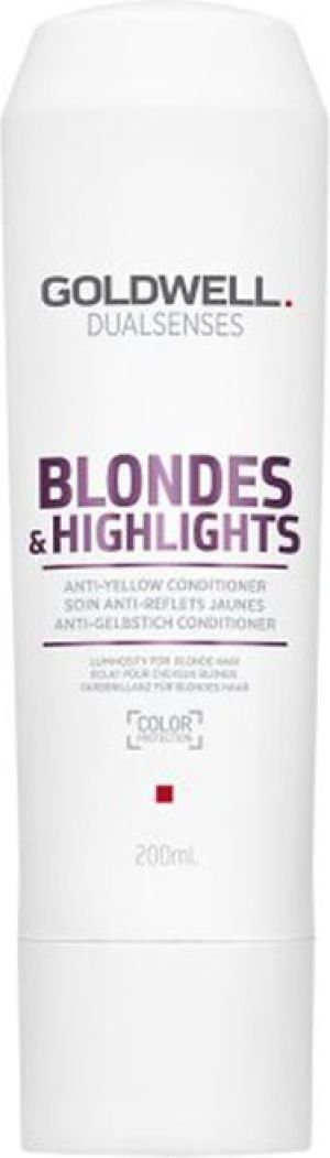 Goldwell Dualsenses Blondes & Highlights Odżywka neutralizująca do włosów blond i z pasemkami 200 ml 1