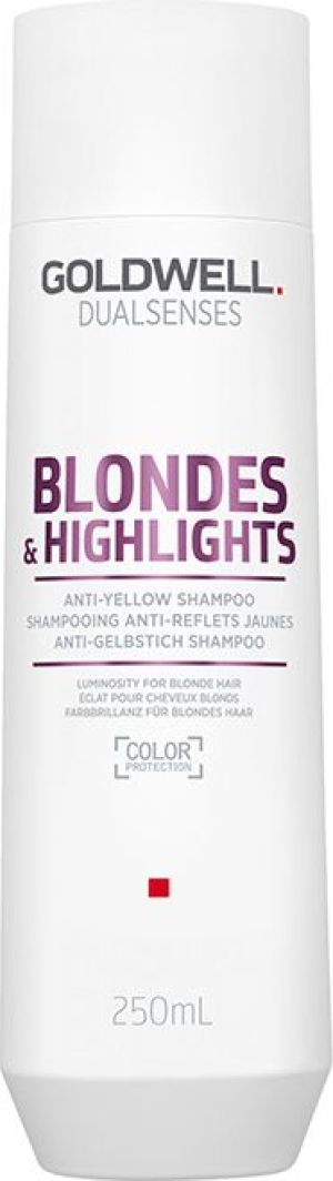 Goldwell Dualsenses Blondes & Highlights Szampon neutralizujący do włosów blond 250 ml 1