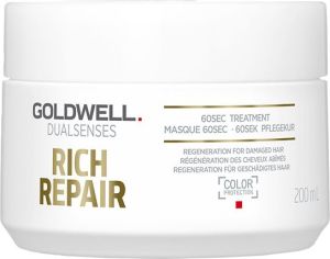 Goldwell  Dualsenses Rich Repair 60-sekundowa kuracja do włosów zniszczonych 200 ml 1