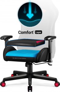 Fotel Diablo Chairs X-ST4RTER czarno-czerwony 4