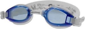 Aqua-Speed Accent 61 Okularki Pływackie biały/niebieski (40000) 1