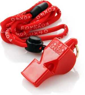 Fox40 Gwizdek ze sznurkiem Fox 40 Classic czerwony (38083) 2