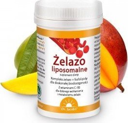 Dr. Jacobs Dr. Jacob's żelazo liposomalne 64g - WYSYŁAMY W 24H! 1
