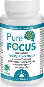 Dr. Jacobs Dr. Jacob's Pure Focus 100 tabletek - WYSYŁAMY W 24H! 1