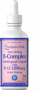 Puritans Pride Puritan's Pride B-complex krople podjęzykowe 59ml - WYSYŁAMY W 24H! 1