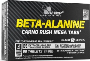 OLIMP SPORT NUTRITION Olimp Beta - Alanine 800 mg Carno Rush 80 tabletek - WYSYŁAMY W 24H! 1