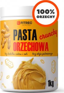 TREC FitRec Pasta orzechowa Crunchy 1 kg - WYSYŁAMY W 24H! 1