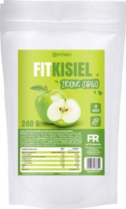 TREC FitRec Fit Kisiel bez cukru 240 g o smaku zielonego jabłka - WYSYŁAMY W 24H! 1