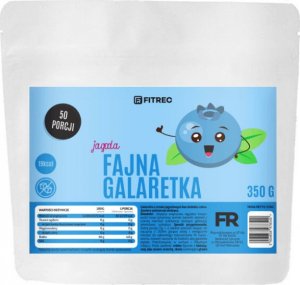 TREC FitRec Fajna Galaretka Jagoda 350g - WYSYŁAMY W 24H! 1