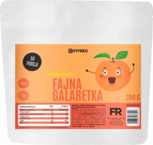 TREC FitRec Fajna Galaretka Brzoskwinia 350g - WYSYŁAMY W 24H! 1