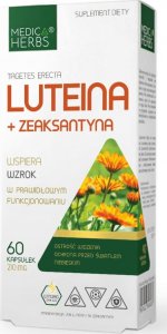 Medica Herbs Medica Herbs Luteina + Zeaksantyna 60 kapsułek - WYSYŁAMY W 24H! 1