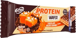 6PAK Nutrition 6PAK Proteinowy Wafel 40g o smaku solonego karmelu - WYSYŁAMY W 24H! 1