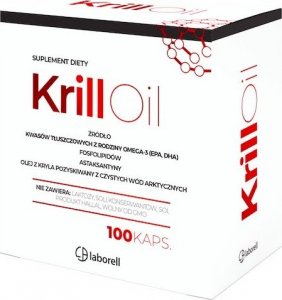 Laborell Laborell Krill Oil 100 kapsułek - WYSYŁAMY W 24H! 1