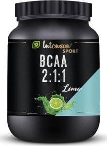 Intenson Intenson BCAA w proszku 600g o smaku limonkowym - WYSYŁAMY W 24H! 1