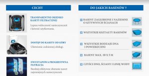 Zodiac CNX25 odkurzacz robot do czyszczenia basenu dno ściany linia wody 11