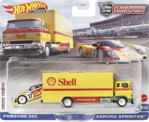 Hot Wheels Team Transport Porsche 962 Sakura Sprinter Shell (FLF56/HCR34) 2