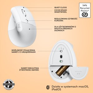 Mysz Logitech Lift for Mac (910-006477) 11