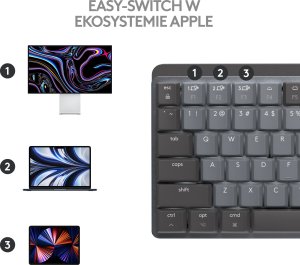 Klawiatura Logitech MX Mechanical Mini for Mac (920-010837) 8