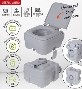 Camry CR 1035 Toaleta turystyczna 20 l 7