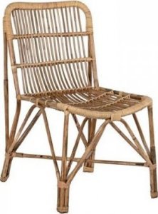 DKD Home Decor Krzesło do Jadalni DKD Home Decor Rattan Bambus (47 x 47 x 83 cm) 1