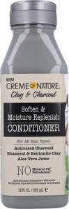 creme of nature Odżywka Clay & Charcoal Moisture Replenish Creme Of Nature (355 ml) 1