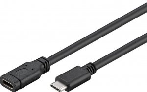 Kabel USB PremiumCord USB-C - USB-C 1 m Czarny (ku31mfa1) 1