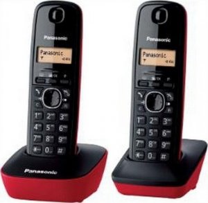 Telefon stacjonarny Panasonic Telefon Bezprzewodowy Panasonic Corp. KXTG1612SPR DECT Negro 1