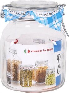 Borgonovo Słoik Borgonovo Primizie Hermetyczny Przezroczysty (12 x 12 x 17 cm) (1700 cc) 2