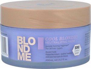 Schwarzkopf Maska do Włosów Blondme Cool Blondes Schwarzkopf (200 ml) 1