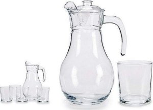 Vivalto Zestaw kieliszków Vivalto Dzbanek 5 pcs Przezroczysty Szkło 4 x (40 cl) / 1 x (1,8 l) 2