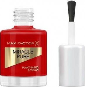 MAX FACTOR Lakier do paznokci Max Factor Miracle Pure 305-scarlet poppy (12 ml) 1