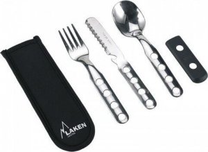 Laken Zestaw sztućców Laken 1410FN Stal nierdzewna (3 pcs) 1