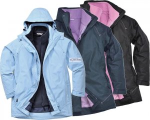 Portwest S571 Wielosezonowa damska kurtka Elgin 3w1 - granatowy XL 1