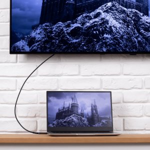 Kabel Reagle HDMI - HDMI 7.5m czarny 2