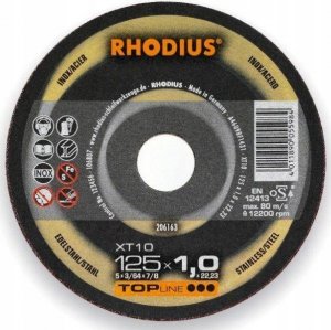 Rhodius Tarcza do metalu Rhodius 206163 125x22,2mm 1