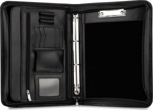 Beltimore Aktówka teczka skórzana czarna unisex Beltimore biwuar A4 S77 3
